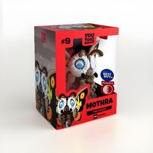 Youtooz Mothra Flocked Best Buy Exclusive Vinyl Figure Godzilla You Tooz